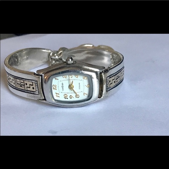 925 & 14kt gold Roderick tenorio ladies watch - Picture 7 of 10